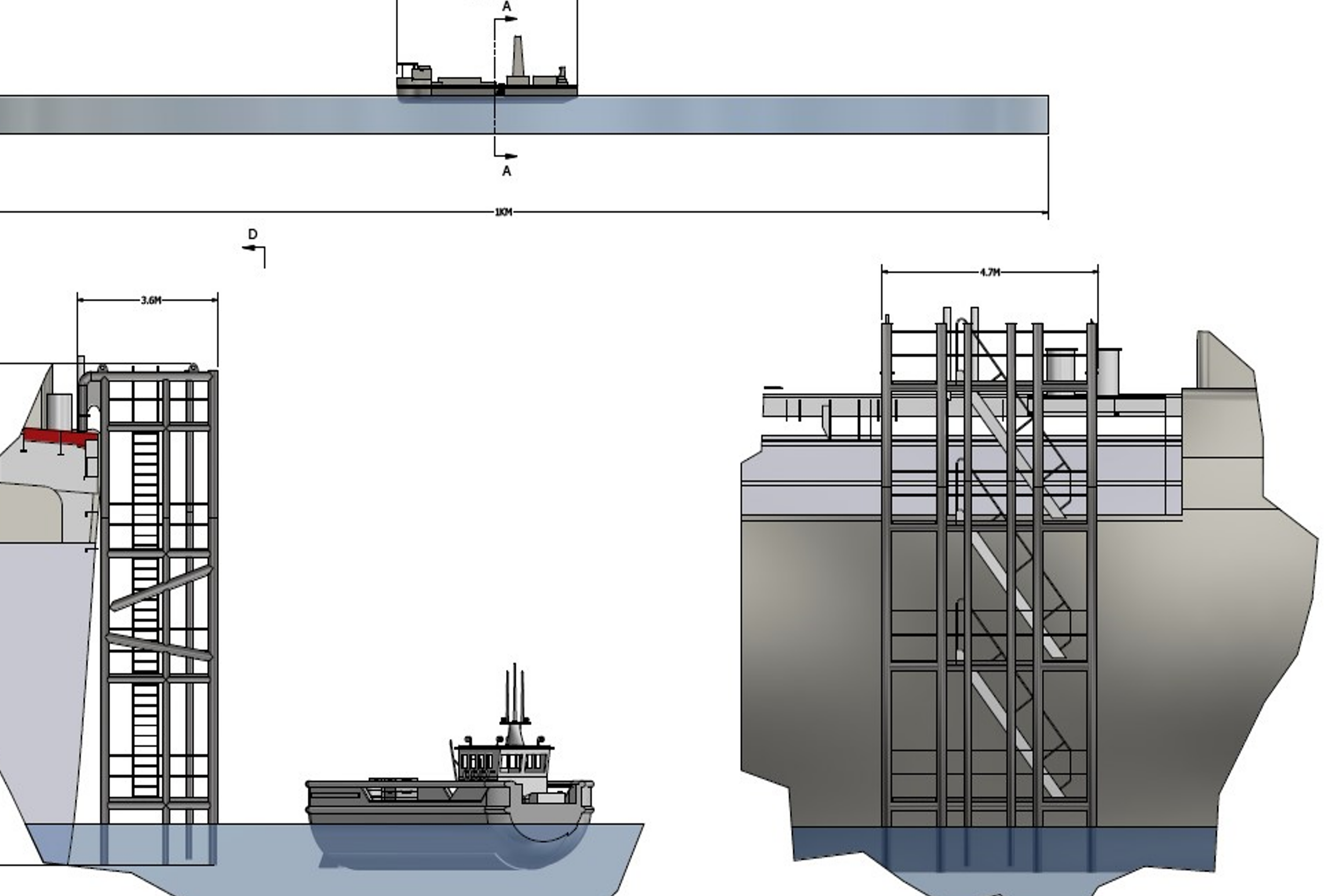 Multi-Discipline Boating Landing Project