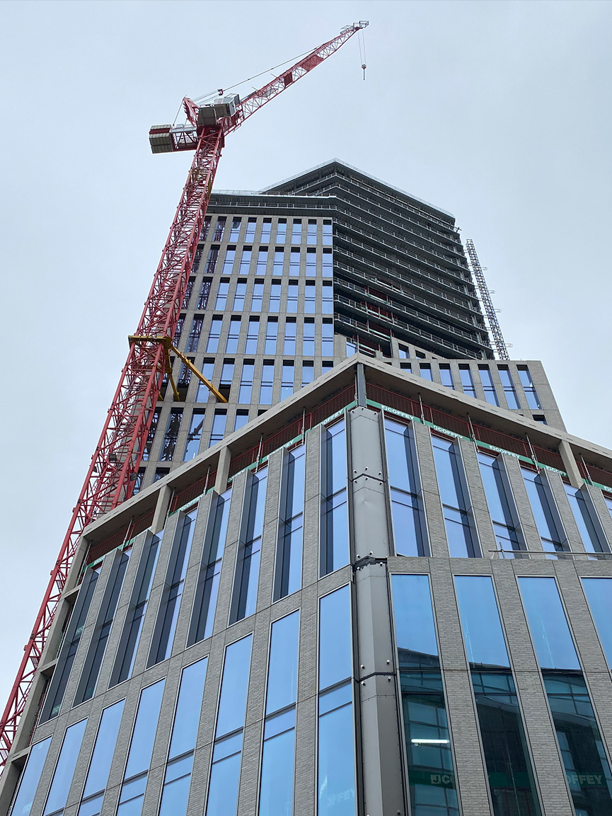 UAS Highrise Inspection of Façade