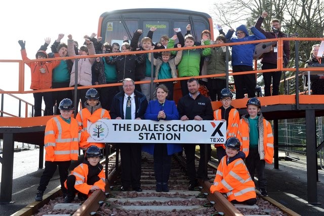 Opening Ceremony of TEXO Station at Blyth SEN School