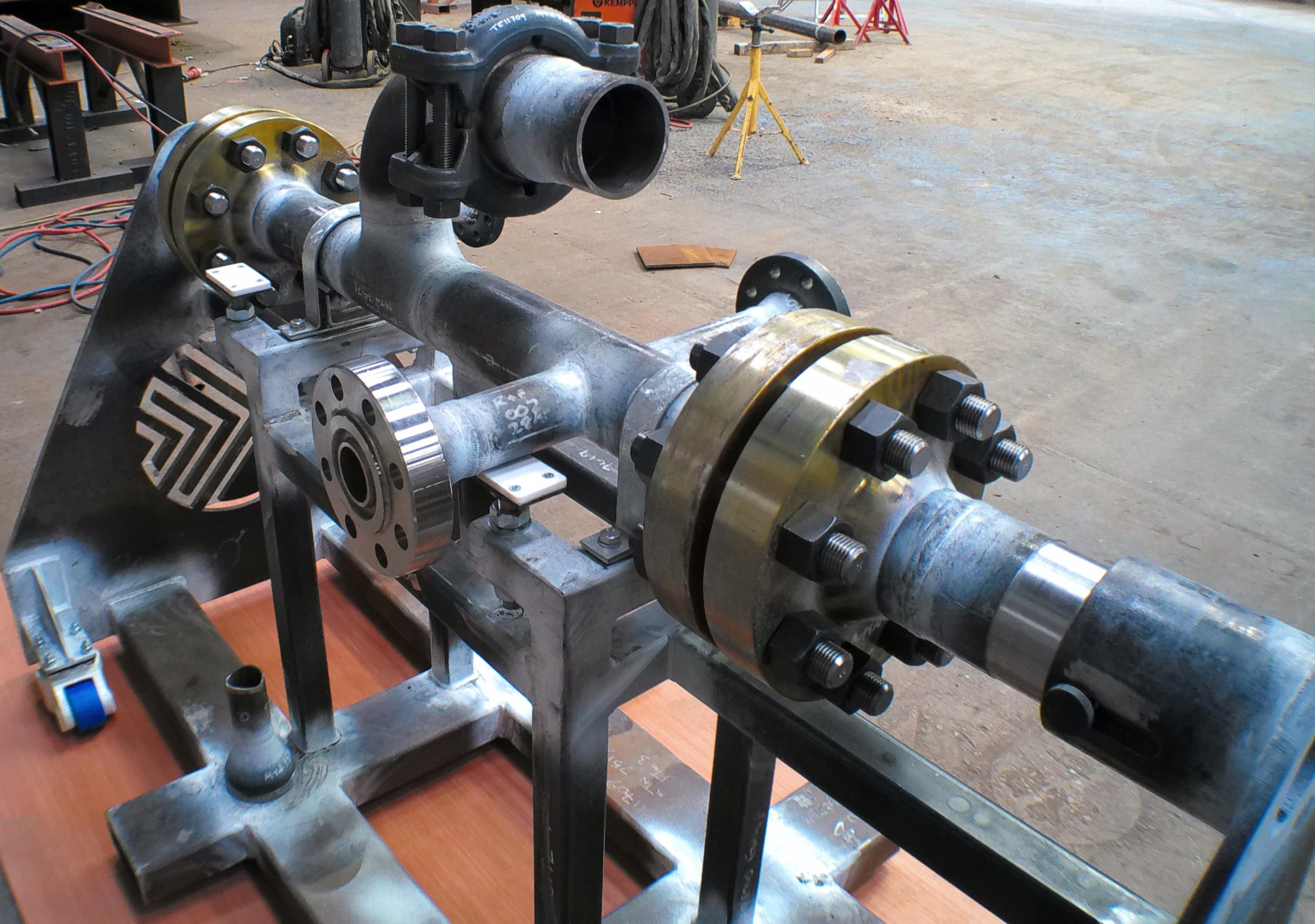 Bespoke Flange Training Rig