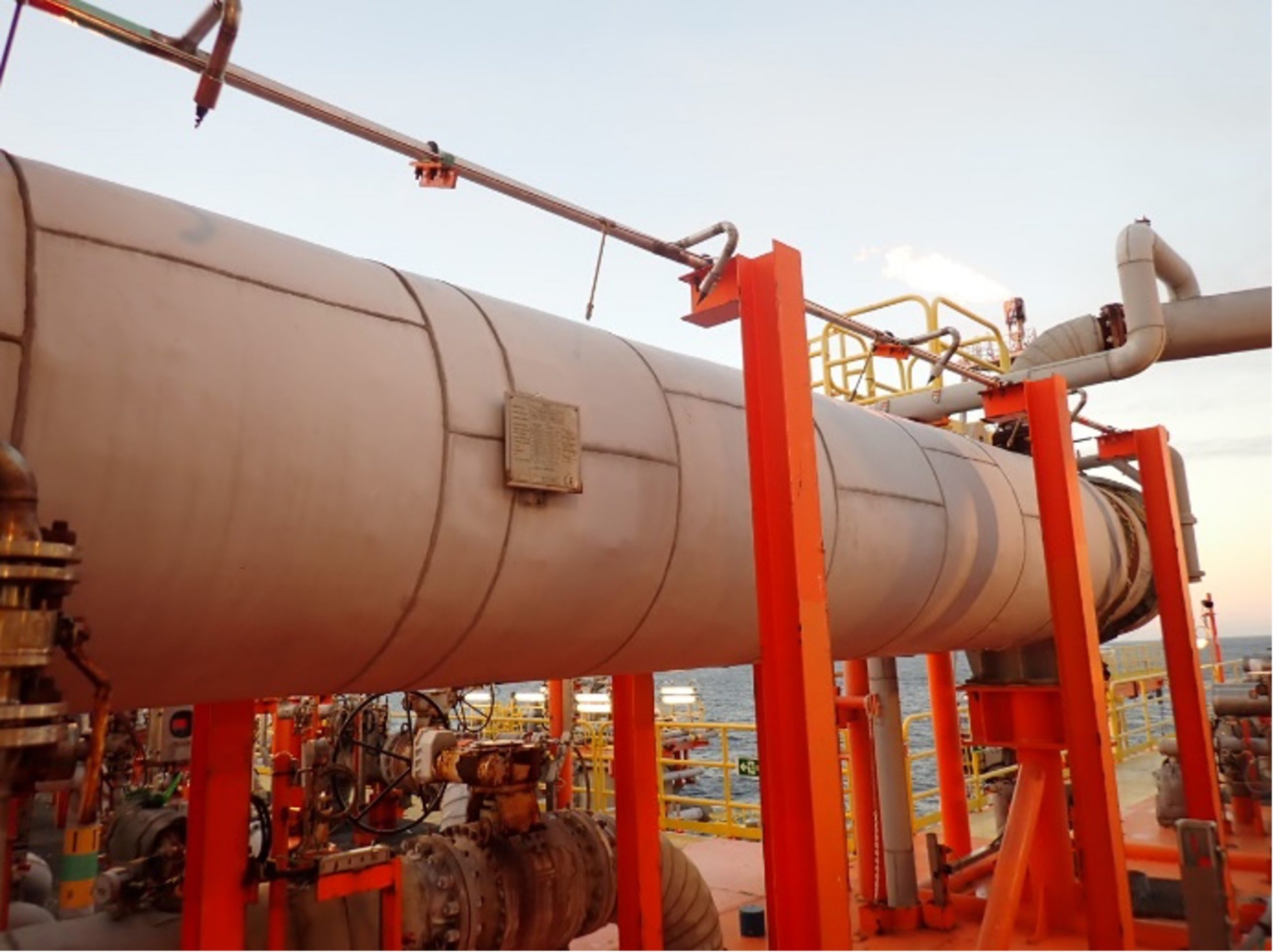 Eliminating CUI and Enhancing Efficiency on Oil Heater with Thermally Insulated Paint System
